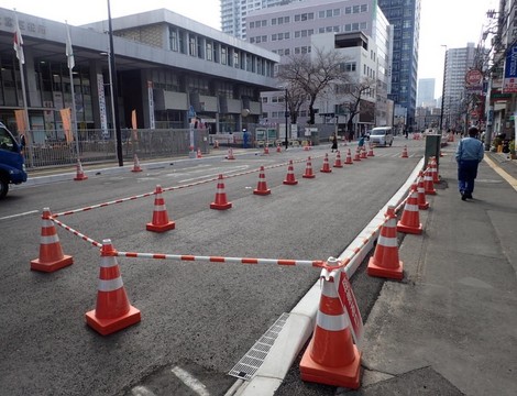 氷川緑道西通線（南区間）道路整備工事（H30-4）-施工前⑤