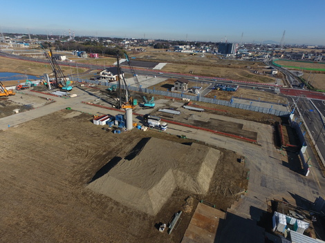 さいたま市立新設美園地区小学校校舎棟建設(建築)工事-施工前
