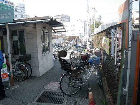 施工前-自転車駐車場改修工事-南浦和-駐輪場-①