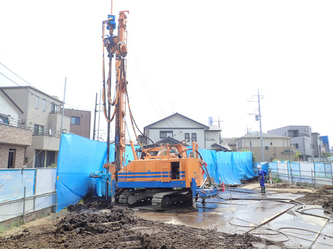 街路整備工事［産業道路（天沼工区）］（H30-1）-深層混合処理工