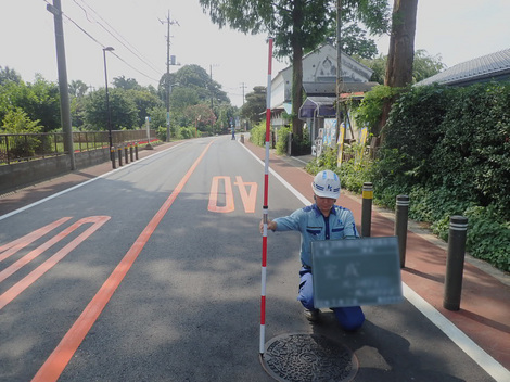 芝川第9-1処理分区下水道工事(北建-30-103)-施工後②