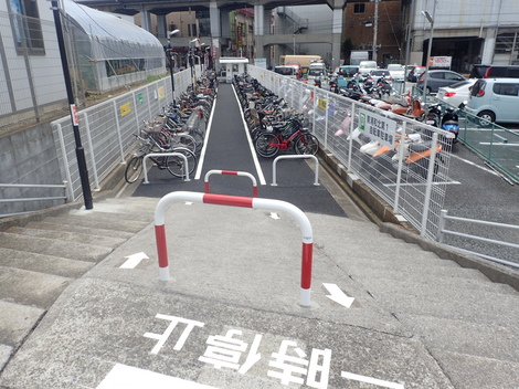 完成-自転車駐車場改修工事-南浦和-駐輪場-②