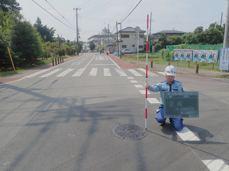 芝川第9-1処理分区下水道工事（北建-30-103）-施工後②