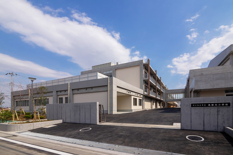 さいたま市立新設美園地区小学校校舎棟建設(建築)工事-施工後