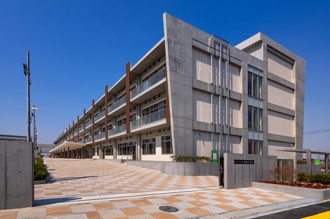 さいたま市立新設美園地区小学校校舎棟建設(建築)工事-施工後