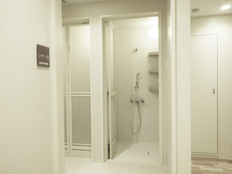 UR高校Kグラウンド整備工事-シャワー室