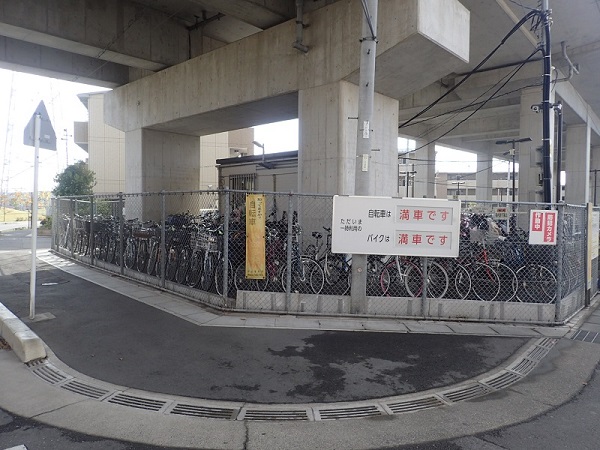 八潮駅A・B・C・D自転車駐車場改修工事-施工前⑧