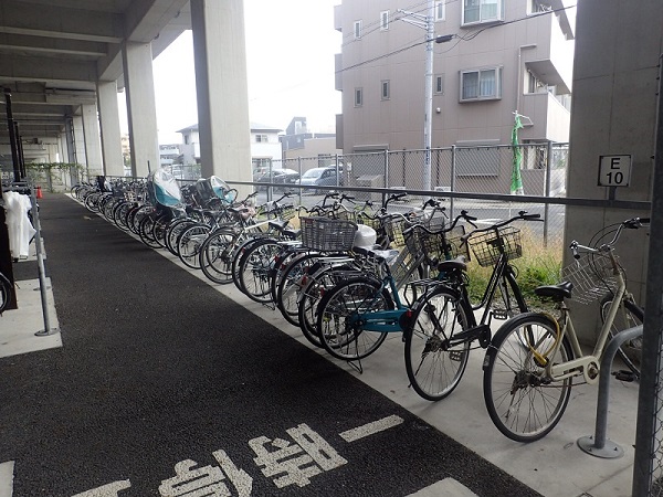 八潮駅A・B・C・D自転車駐車場改修工事-施工前②