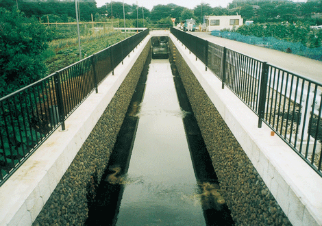 排水路整備工事（山崎排水路）