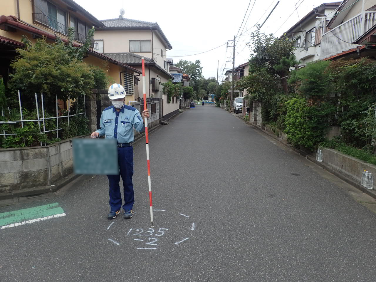 岩槻 第4処理分区 下水道工事 着工前①