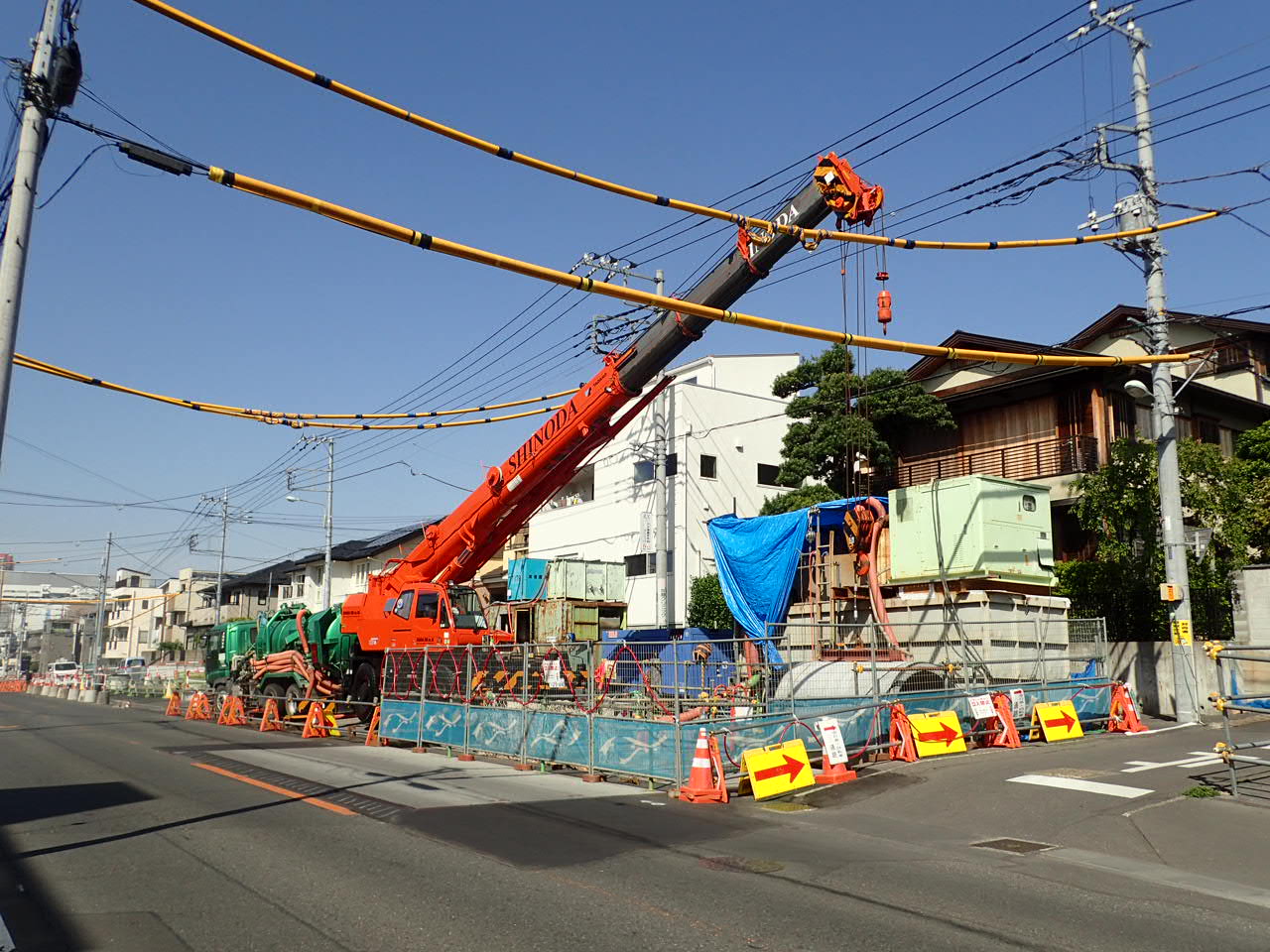 谷田排水区下水道工事（南建-R2-2001）　推進坑外部