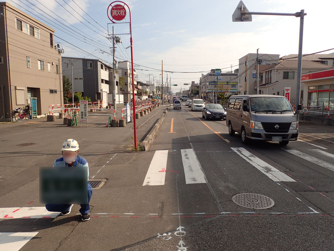 谷田排水区下水道工事（南建-R2-2001）　着工前